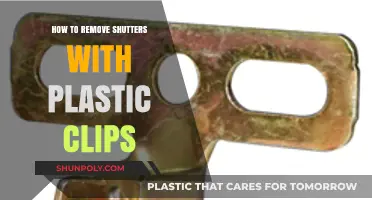 Easy Guide: Removing Shutters with Plastic Clips in Simple Steps