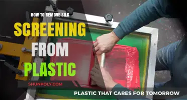Effective Methods to Remove Silk Screening from Plastic Surfaces