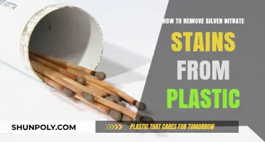 Effective Methods to Remove Silver Nitrate Stains from Plastic Surfaces