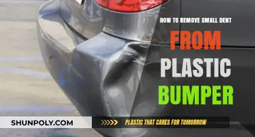 Quick DIY Guide: Removing Small Dents from Plastic Bumpers Easily