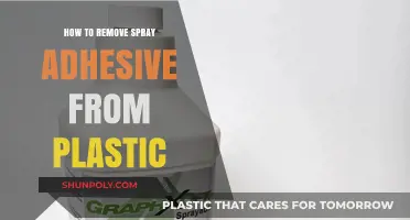 Effective Ways to Remove Spray Adhesive from Plastic Surfaces Easily