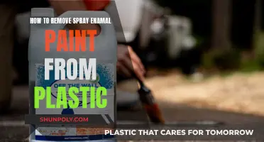 Removing Spray Enamel Paint from Plastic: Effective Techniques