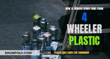 Removing Spray Paint from Your Plastic Four-Wheeler