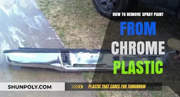 Effective Methods to Remove Spray Paint from Chrome Plastic Surfaces