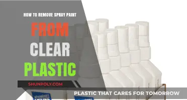 Effective Methods to Remove Spray Paint from Clear Plastic Surfaces