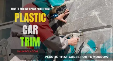 Eradicating Spray Paint from Plastic Car Trim: Effective Methods