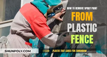 Removing Spray Paint from a Plastic Fence: Effective Strategies