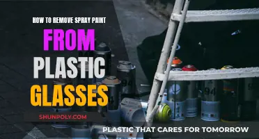 Removing Spray Paint from Plastic Glasses: Effective Methods
