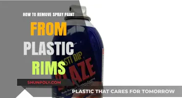 Effective Methods to Remove Spray Paint from Plastic Rims Easily