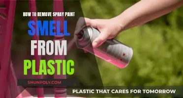 Eliminating Spray Paint Odor from Plastic Surfaces