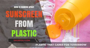Effective Tips to Remove Spray Sunscreen Stains from Plastic Surfaces