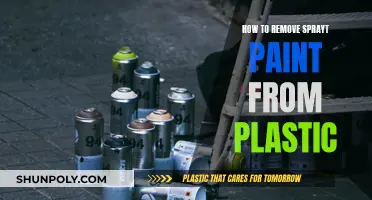 Removing Spray Paint from Plastic: Effective Techniques and Tips