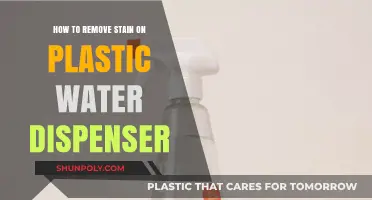 Effective Tips to Remove Stains from Your Plastic Water Dispenser