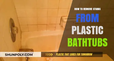 Effective Stain Removal Tips for Plastic Bathtubs: A Step-by-Step Guide