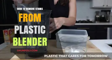 Effective Tips to Remove Stubborn Stains from Your Plastic Blender
