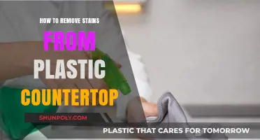 Effective Stain Removal Tips for Your Plastic Countertop Surfaces