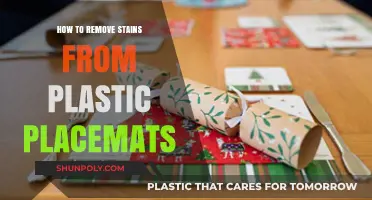 Effective Stain Removal Tips for Cleaning Plastic Placemats Easily