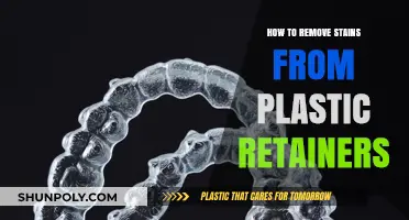 Effective Tips to Clean and Remove Stains from Plastic Retainers