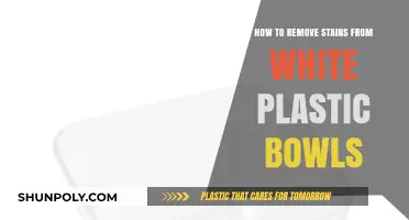 Effective Stain Removal Tips for White Plastic Bowls