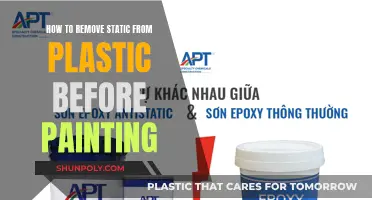 Eliminating Static Cling from Plastic Surfaces for Smooth Painting