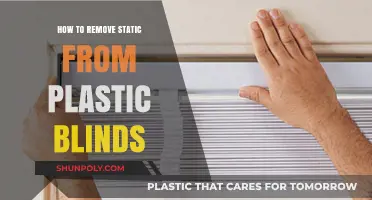 Quick Fixes: Eliminate Static Cling from Plastic Blinds Easily