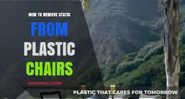 Effective Ways to Eliminate Static Cling from Plastic Chairs Easily