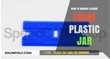 Easy Tips to Remove Stickers from Plastic Jars Without Residue