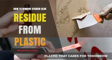 Effective Ways to Remove Sticker Glue Residue from Plastic Surfaces
