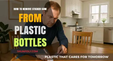 Effective Ways to Remove Sticker Gum from Plastic Bottles Easily
