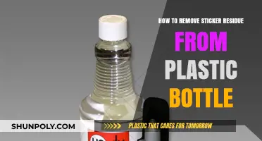 Effortless Ways to Remove Sticker Residue from Plastic Bottles