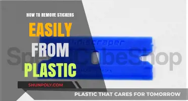 Effortless Sticker Removal: Quick Tips for Plastic Surfaces