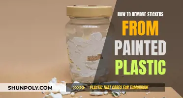 Removing Stickers from Painted Plastic: Easy and Effective Methods