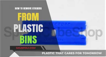 Easy Tips to Remove Stickers from Plastic Bins Effortlessly
