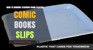 Easy Methods to Remove Stickers from Plastic Comic Book Sleeves