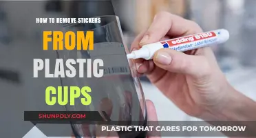 Easy Tips to Remove Stickers from Plastic Cups Effortlessly
