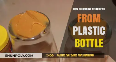 Effective Ways to Eliminate Stickiness from Plastic Bottles Easily