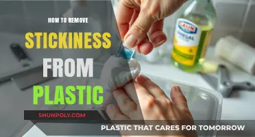 Effective Ways to Remove Stickiness from Plastic Surfaces Easily