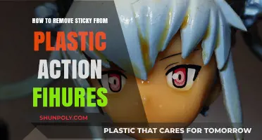 Effective Ways to Remove Sticky Residue from Plastic Action Figures