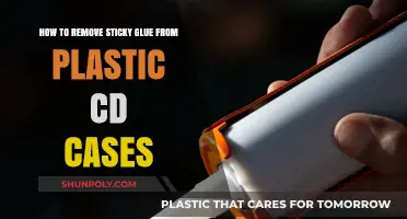 Effective Ways to Remove Sticky Glue from Plastic CD Cases Easily