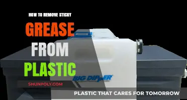 Effective Ways to Remove Sticky Grease from Plastic Surfaces Easily