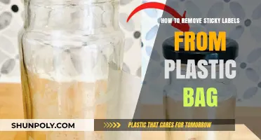 Effective Ways to Remove Sticky Labels from Plastic Bags Easily
