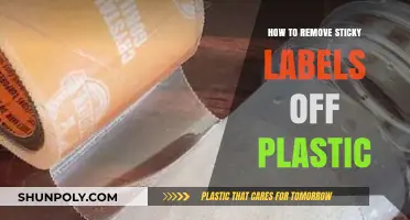 Effective Ways to Remove Sticky Labels from Plastic Surfaces Easily