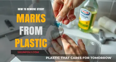 Effective Ways to Remove Sticky Marks from Plastic Surfaces