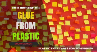 Effortless Ways to Remove Sticky Note Glue from Plastic Surfaces
