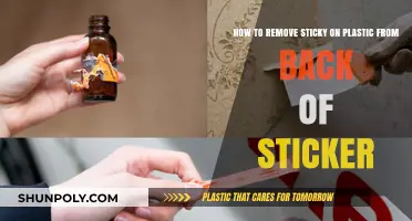 Effective Ways to Remove Sticky Residue from Plastic Surfaces