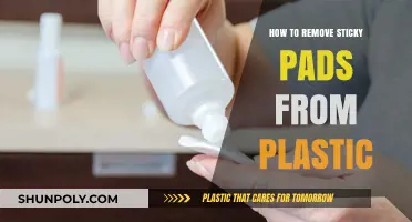 Effective Ways to Remove Sticky Pads from Plastic Surfaces Easily