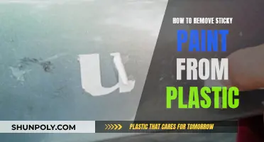 Removing Sticky Paint: Plastic Restoration Techniques