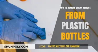 Effective Ways to Remove Sticky Residue from Plastic Bottles Easily
