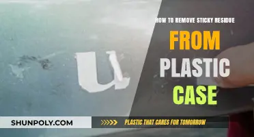 Effective Ways to Remove Sticky Residue from Plastic Cases Easily