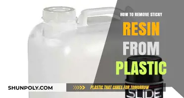 Effective Methods to Remove Sticky Resin from Plastic Surfaces